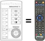 Télécommande équivalente TELECONTROL II