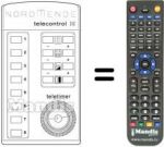 Télécommande équivalente 583.253