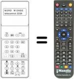 Télécommande équivalente 583.520