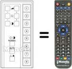 Télécommande équivalente TELEMASTER 8