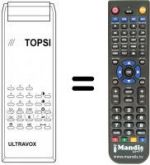Télécommande équivalente TOPSI
