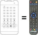 Télécommande équivalente TRD 99 / 16