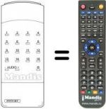 Télécommande équivalente TT 24