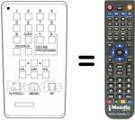 Télécommande équivalente TT 99