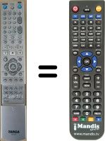 Télécommande équivalente DRH-5000