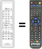 Télécommande équivalente UFD 41