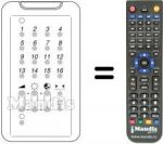 Télécommande équivalente UNIVERSUM 9251102