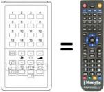 Télécommande équivalente FB 5026