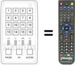 Télécommande équivalente UNIVERSUM 9225617