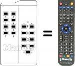 Télécommande équivalente US 8 FACH