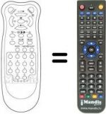 Télécommande équivalente 3970