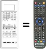 Télécommande équivalente Hifivox V 610