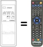 Télécommande équivalente VCP 600