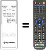Télécommande équivalente VDR 700