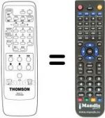 Télécommande équivalente Hifivox VPH 6850 G