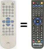 Télécommande équivalente VRF 2 PA