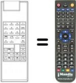 Télécommande équivalente 5652 09 12