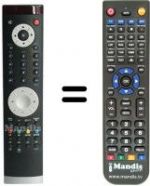 Télécommande équivalente Proline LD 3240 HD