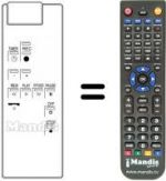 Télécommande équivalente DIGITAL CONTROL STEREO