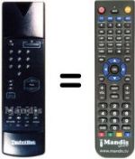 Télécommande équivalente Technisat ST 3002 S (ver. 1)