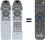 Télécommande équivalente Manhattan MT 2510 S
