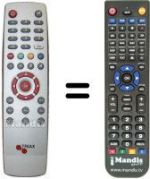 Télécommande équivalente Triax DVBS 1
