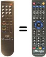 Télécommande équivalente Pace DSR 600