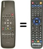 Télécommande équivalente Kathrein UFD 558 S