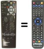 Télécommande équivalente Hifivox DTH 3300