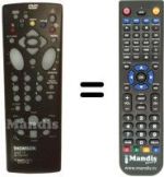 Télécommande équivalente Hifivox DTH 4000