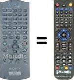 Télécommande équivalente Sony PS2 (ver. 1)