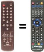 Télécommande équivalente GALAXY SC 5800 CI