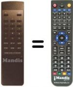 Télécommande équivalente Pace SS 6060