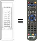 Télécommande équivalente Aristona STU-800