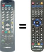 Télécommande équivalente Samsung 14C3F3