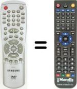 Télécommande équivalente Samsung WS28W6VNG8X/XEF