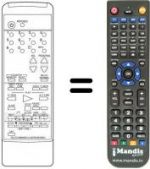 Télécommande équivalente Sinudyne 2004C