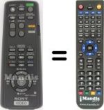 Télécommande équivalente RMT-V256A