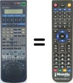 Télécommande équivalente Loewe RMT-V373