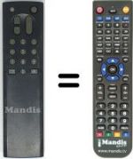 Télécommande équivalente RC9076-00B