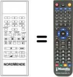 Télécommande équivalente NordMende V1005M