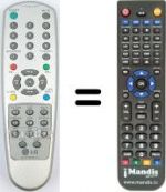 Télécommande équivalente LG RZ20LA31