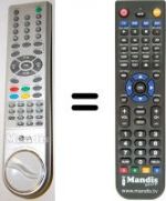 Télécommande équivalente LG RE49NZ21RB
