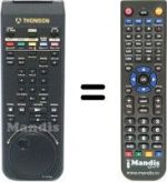 Télécommande équivalente Thomson 925TX1502