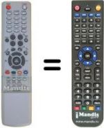 Télécommande équivalente Samsung AA59-00357B