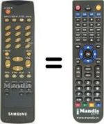 Télécommande équivalente Samsung AA59-10093Y