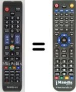 Télécommande équivalente Samsung UE50ES5500
