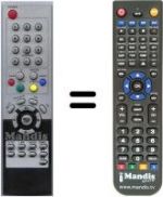 Télécommande équivalente RCL-06