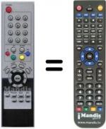 Télécommande équivalente RCL-05