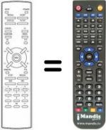 Télécommande équivalente Aeg RC-FS29